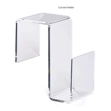 Clear Acrylic Cubicle Organizer Hook - Durable Hanging Storage Solution - Très Elite