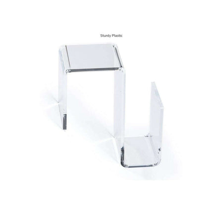 Clear Acrylic Cubicle Organizer Hook - Durable Hanging Storage Solution - Très Elite