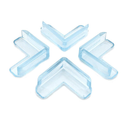 Clear L-Shaped Corner Guards for Child Safety - Single Unit - Très Elite