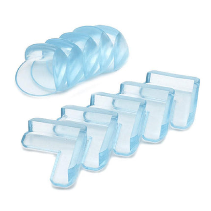 Clear L-Shaped Corner Guards for Child Safety - Single Unit - Très Elite