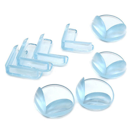 Clear L-Shaped Corner Guards for Child Safety - Single Unit - Très Elite