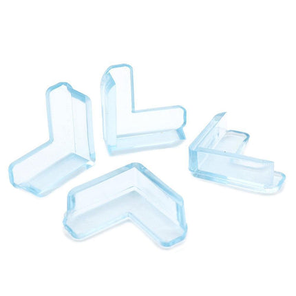 Clear L-Shaped Corner Guards for Child Safety - Single Unit - Très Elite