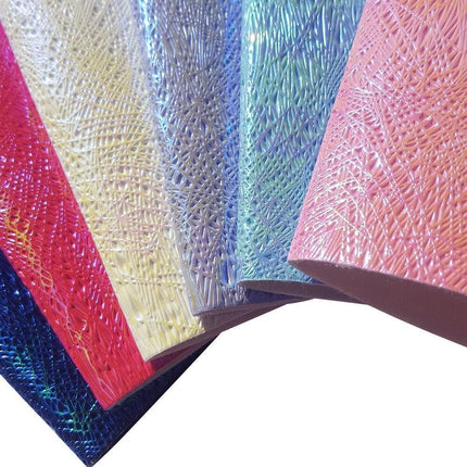 Colorful 3D Faux Leather Craft Sheets for Unique DIY Creations - Très Elite