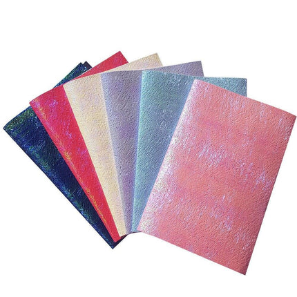 Colorful 3D Faux Leather Craft Sheets for Unique DIY Creations - Très Elite