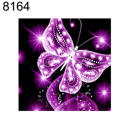 Colorful Butterfly Diamond Art Kit - DIY Ethnic Wall Decor & Gift Set - Très Elite