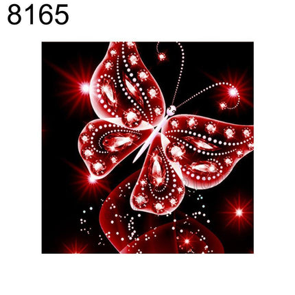 Colorful Butterfly Diamond Art Kit - DIY Ethnic Wall Decor & Gift Set - Très Elite