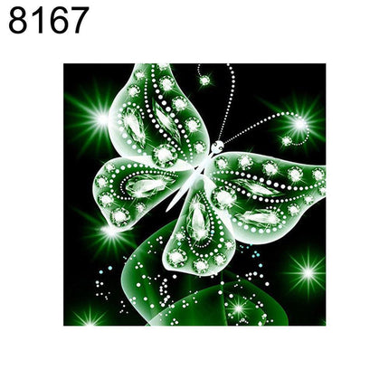 Colorful Butterfly Diamond Art Kit - DIY Ethnic Wall Decor & Gift Set - Très Elite
