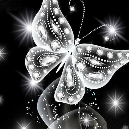 Colorful Butterfly Diamond Art Kit - DIY Ethnic Wall Decor & Gift Set - Très Elite