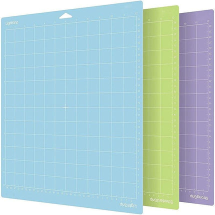 Colorful Engraving Base Plate Kit with Adhesive Cutting Mats - Ultimate Crafting Tool - Très Elite