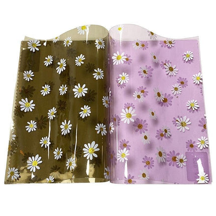 Colorful Flower-Patterned PVC/TPU Film for Creative DIY Crafting - Très Elite