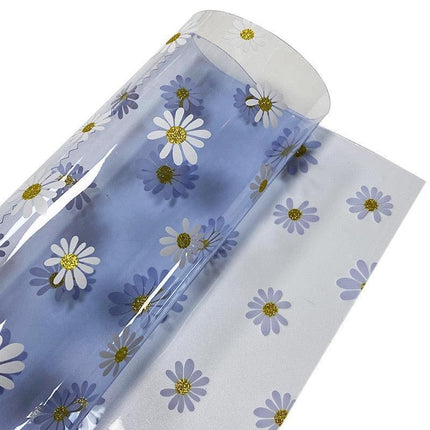 Colorful Flower-Patterned PVC/TPU Film for Creative DIY Crafting - Très Elite