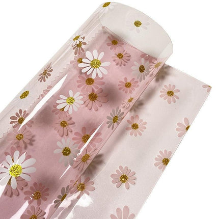 Colorful Flower-Patterned PVC/TPU Film for Creative DIY Crafting - Très Elite