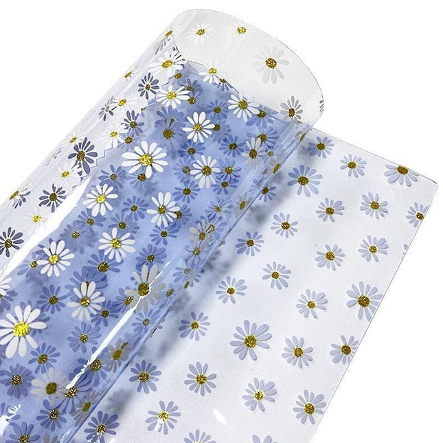 Colorful Flower-Patterned PVC/TPU Film for Creative DIY Crafting