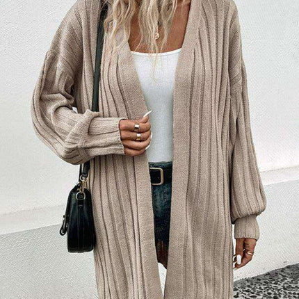 Colorful Knit Cardigan Sweater for Women - A Bold Winter Fashion Essential - Très Elite