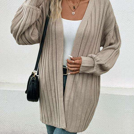 Colorful Knit Cardigan Sweater for Women - A Bold Winter Fashion Essential - Très Elite