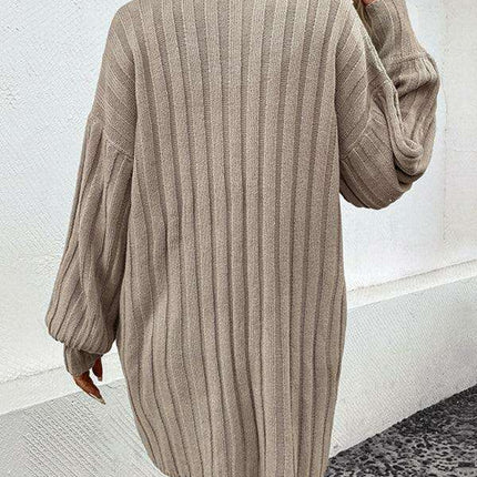 Colorful Knit Cardigan Sweater for Women - A Bold Winter Fashion Essential