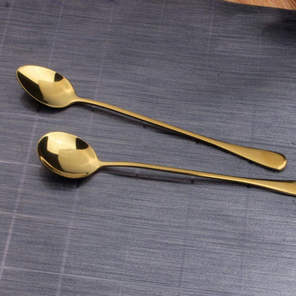 Colorful Stainless Steel Teaspoon Set - Stylish Dining Accessory - Très Elite