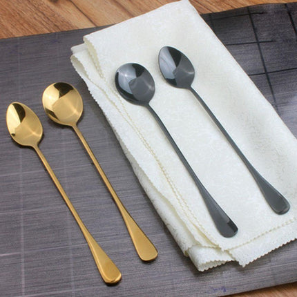 Colorful Stainless Steel Teaspoon Set - Stylish Dining Accessory - Très Elite
