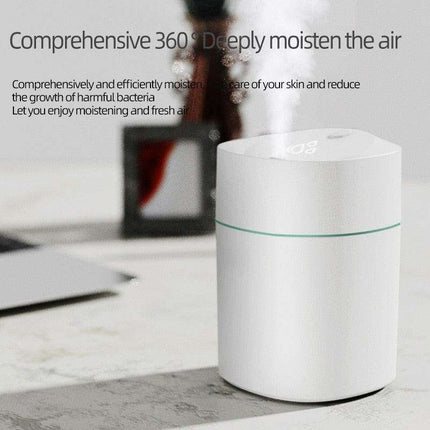 Compact USB Air Humidifier - Refresh Your Space on the Go - Très Elite