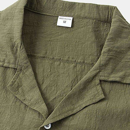 Contemporary Cotton-Linen Casual Outfit for Men by Jakoto - Très Elite