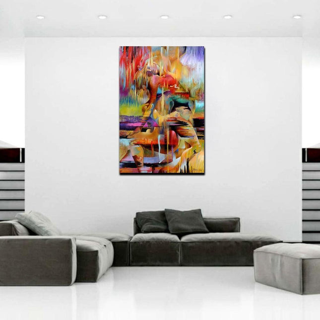 Contemporary Elegance: Modern Abstract Canvas Art for Your Stylish Home