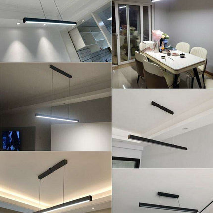Contemporary LED Hanging Light Fixture for Dining, Kitchen, and Office Spaces..