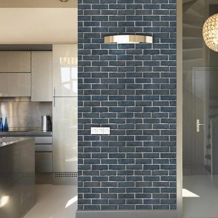 Contemporary PVC Brick Pattern Wall Decal for Stylish Kitchen and Bathroom Makeovers - Très Elite