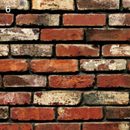 Contemporary PVC Brick Pattern Wall Decal for Stylish Kitchen and Bathroom Makeovers..