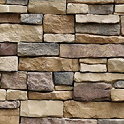 Contemporary PVC Brick Pattern Wall Decal for Stylish Kitchen and Bathroom Makeovers..