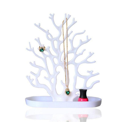 Coral Reef Antler Jewelry Organizer Tree for Stylish Accessory Display