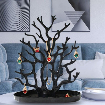 Coral Reef Antler Jewelry Organizer Tree for Stylish Accessory Display