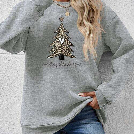 Cozy Christmas Tree Long Sleeve Pullover - Festive Winter Sweater - Très Elite