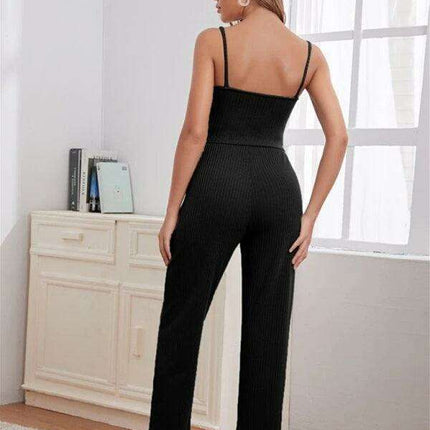 Cozy Elegance Women's Waffle Knit Lounge Set - Premium Comfort Wear - Très Elite
