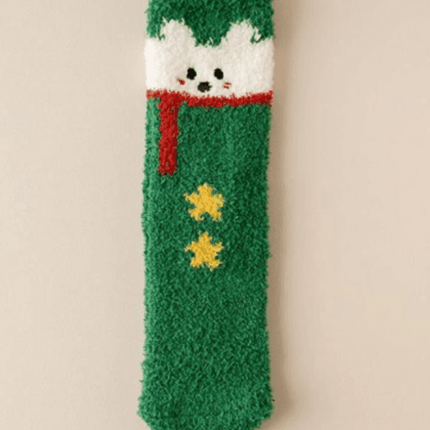 Cozy Festive Holiday Slipper Socks: Ultimate Warmth for Winter - Très Elite
