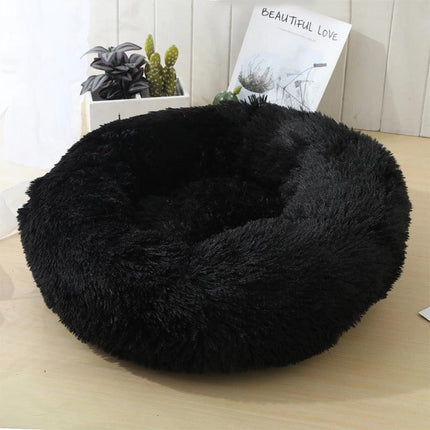 Cozy Haven: Plush House-Shaped Calming Bed for Cats and Dogs - Très Elite