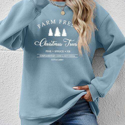 Cozy Oversized Polyester Round Neck Sweatshirt for Ultimate Comfort
