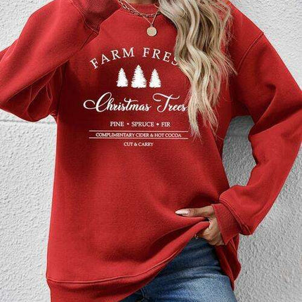 Cozy Oversized Polyester Round Neck Sweatshirt for Ultimate Comfort