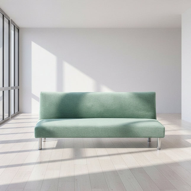 Cozy Plush Armless Sofa Bed Cover for Winter Comfort - Très Elite