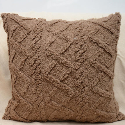 Cozy Winter Elegance Plush Fleece Pillow Set