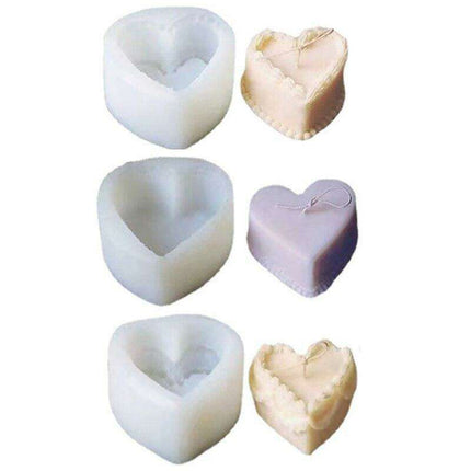 Creative Love Heart Silicone Baking and Crafting Mold