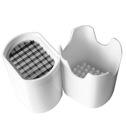 Crinkle-Cut Stainless Steel Fruit and Vegetable Cutter - Très Elite
