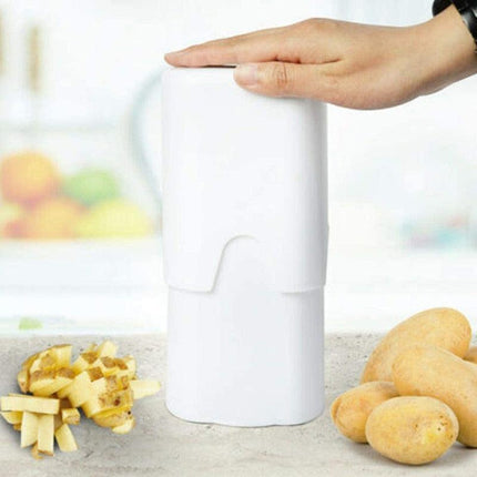 Crinkle-Cut Stainless Steel Fruit and Vegetable Cutter - Très Elite