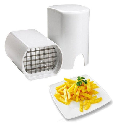 Crinkle-Cut Stainless Steel Fruit and Vegetable Cutter - Très Elite
