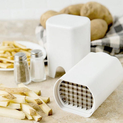 Crinkle-Cut Stainless Steel Fruit and Vegetable Cutter - Très Elite