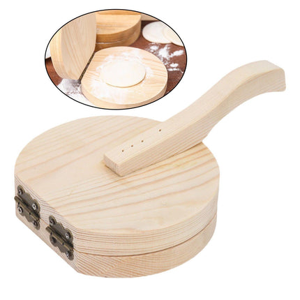 Culinary Masterpiece Wooden Dough Press: Elevate Your Cooking Game - Très Elite