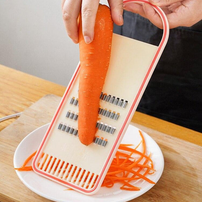 Culinary Precision Vegetable Slicing and Grating Set - Elevate Your Cooking Skills - Très Elite