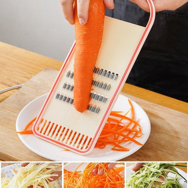 Culinary Precision Vegetable Slicing and Grating Set - Elevate Your Cooking Skills - Très Elite