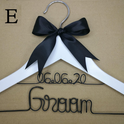 Custom Engraved Wooden Bridal Party Hanger - Memorable Keepsake for Bridesmaids