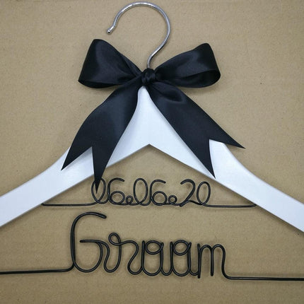 Custom Engraved Wooden Bridal Party Hanger - Memorable Keepsake for Bridesmaids