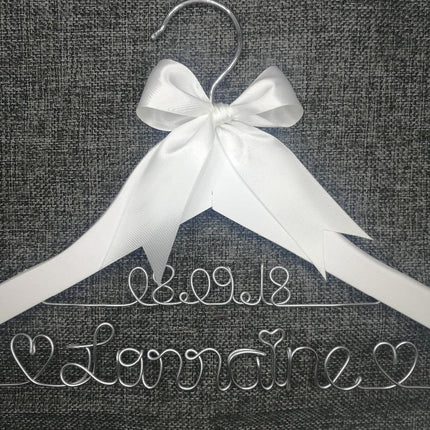 Custom Engraved Wooden Bridal Party Hanger - Memorable Keepsake for Bridesmaids